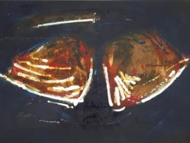 Yago, Untitled 130, 1997-2003, acrylic on paper, 100×70, 130