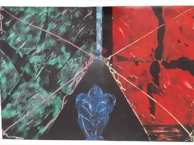 Yago, Untitled 143, 1998, acrylic on paper, 100×70, 143