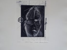 Yago, Untitled 218, 2000, engraving on paper, 50×70, 218