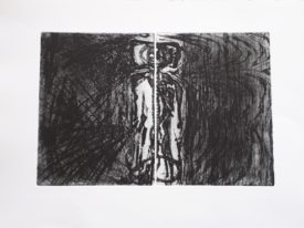 Yago, Untitled 235, 1997-2003, engraving on paper, 50×35, 235