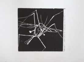 Yago, Untitled 243, 1997, engraving on paper, 50×35, 243