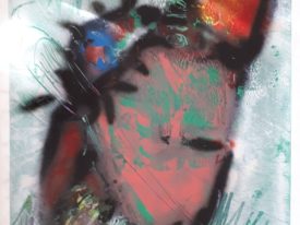 Yago, Untitled 102, 1998, acrylic on paper, 70×100, 102