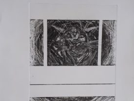 Yago, Untitled 230, 1998, engraving on paper, 37.5×56, 230