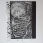 Yago, Embryo, 2001, engraving on paper, 35×50, 236