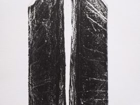 Yago, Untitled 272, 1997-2003, engraving on paper, 25×35, 272